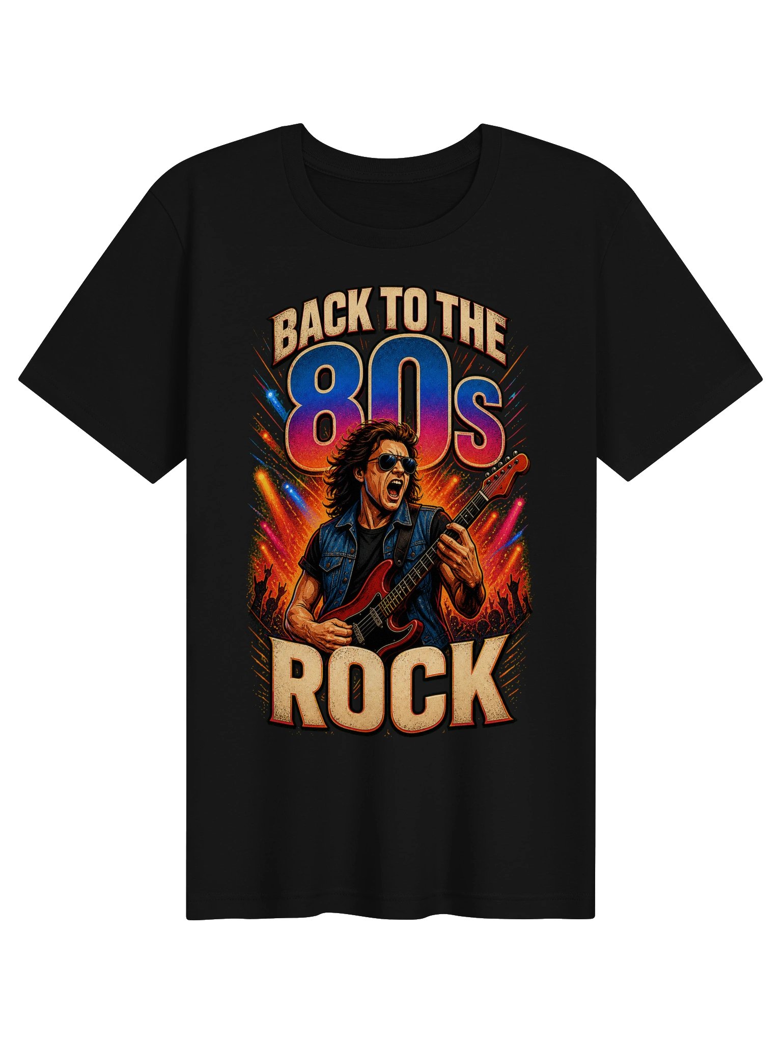 Back To The 80s Rock — Official Tour Tee product image (1)