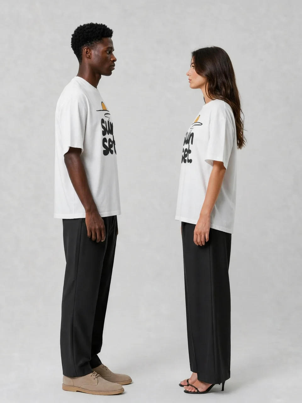 Solar Horizon Unisex Oversized Tee product image (6)