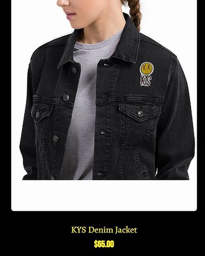 Made a really neat Denim jacket for y’all. YouTube Videos coming soon! #graphicdesign #youtube #creator #onlineshop #loveyall