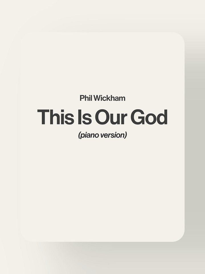 This Is Our God - Phil Wickham product image (1)