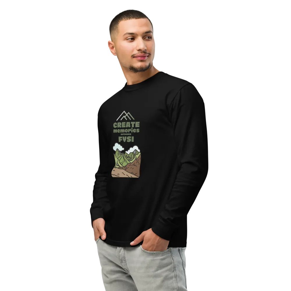 Memories Outdoors Organic Long Sleeve t-shirt product image (3)