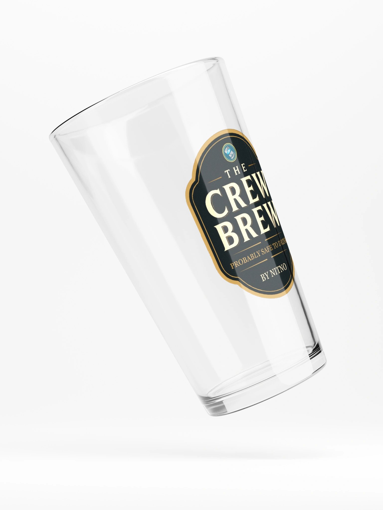 The Crew Brew Pint Glass product image (4)