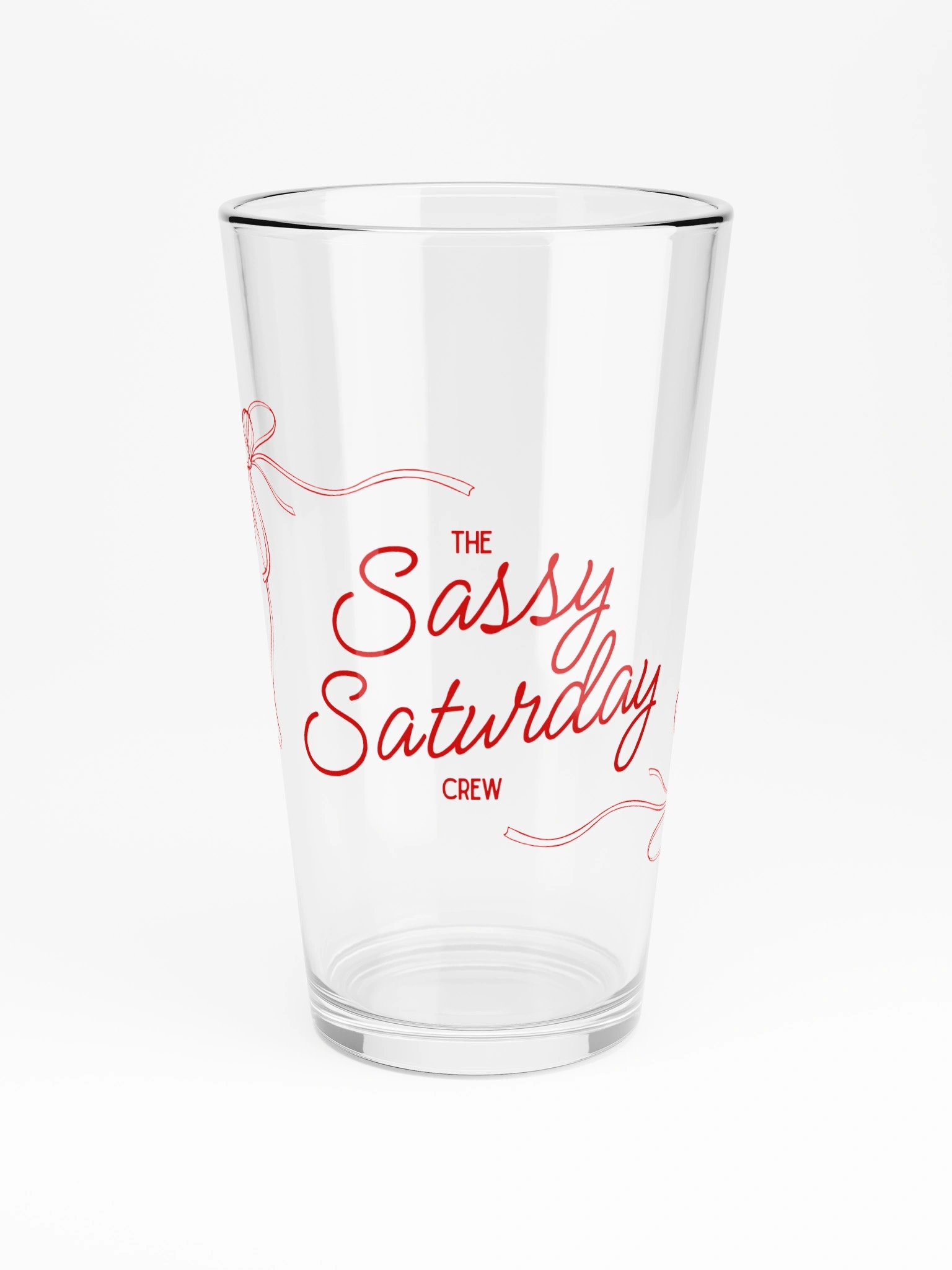 Sassy Saturday Pint Glass product image (3)