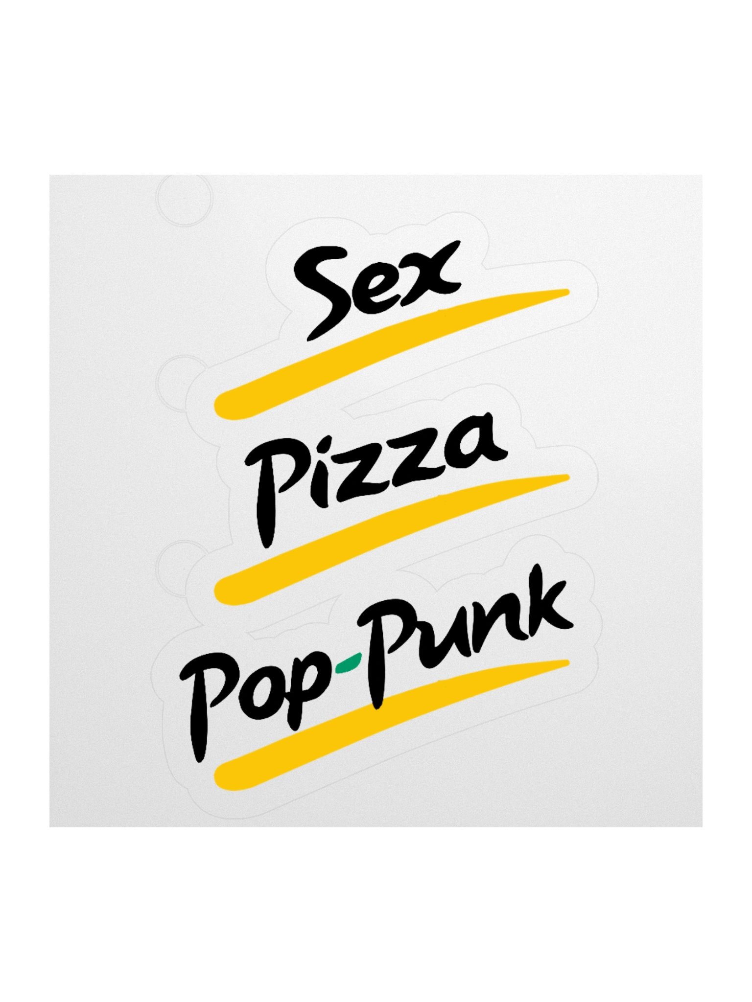 Pop-Punk Pizza Sticker 2 product image (1)