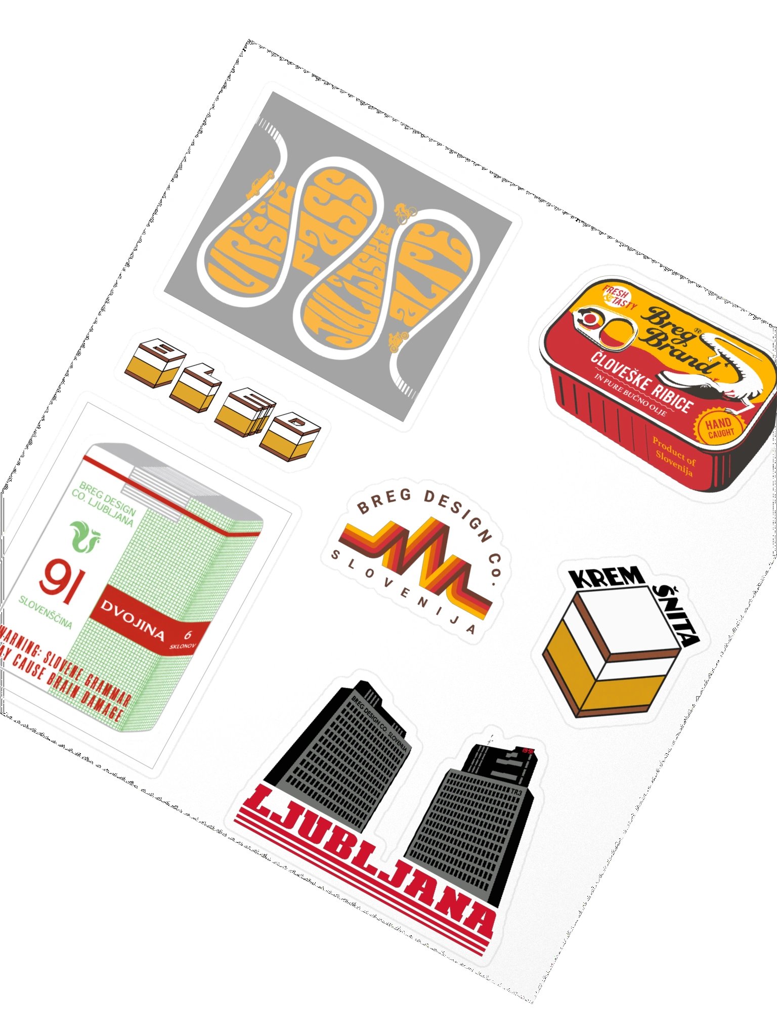 Slovenian Sticker Pack product image (4)