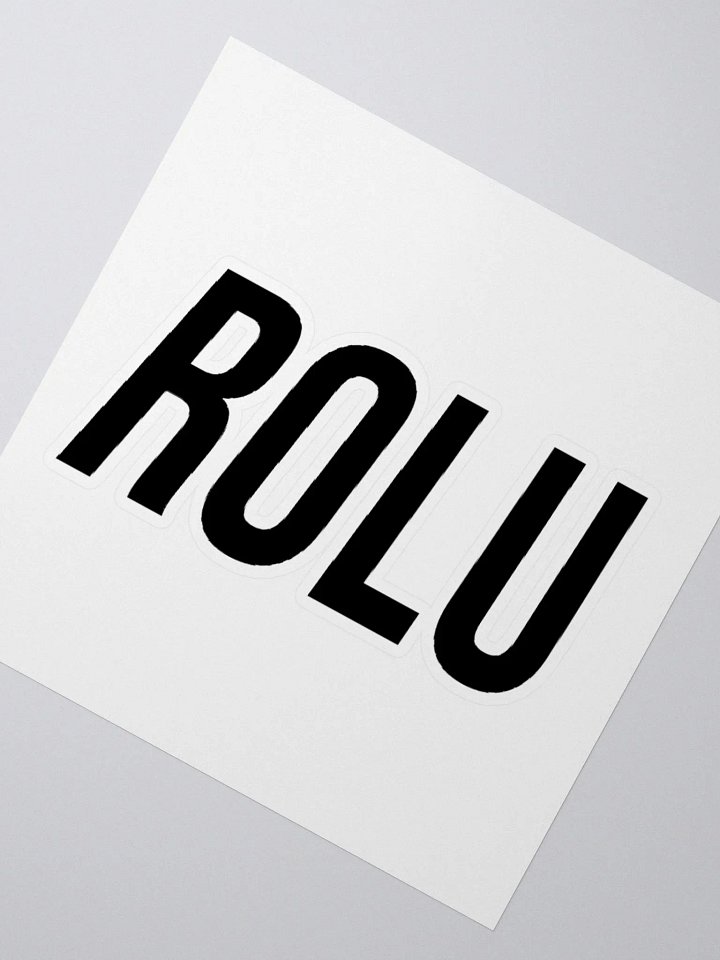 ROLU sticker product image (4)