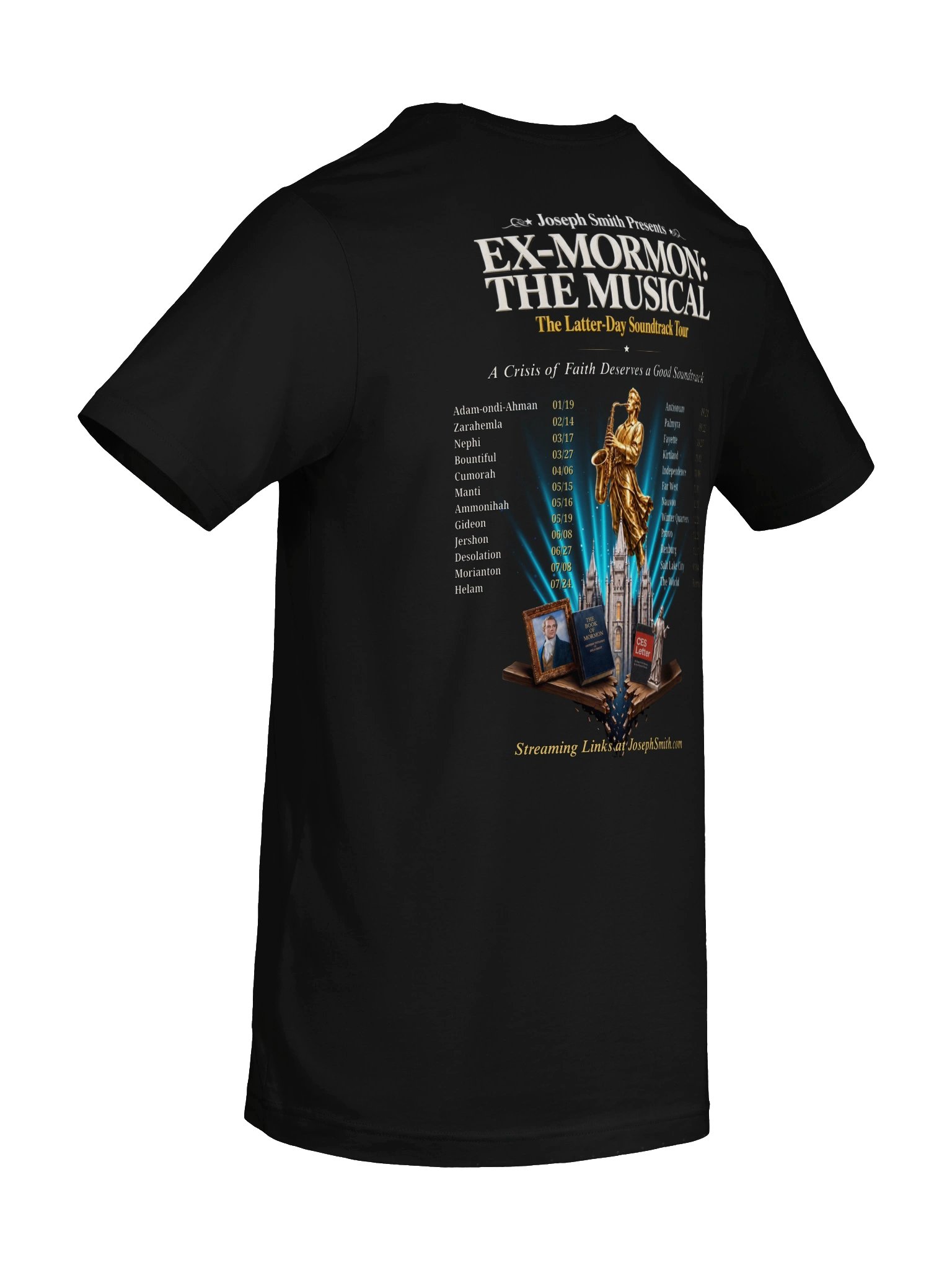 Ex-Mormon: The Musical Soundtrack Tour Shirt product image (5)