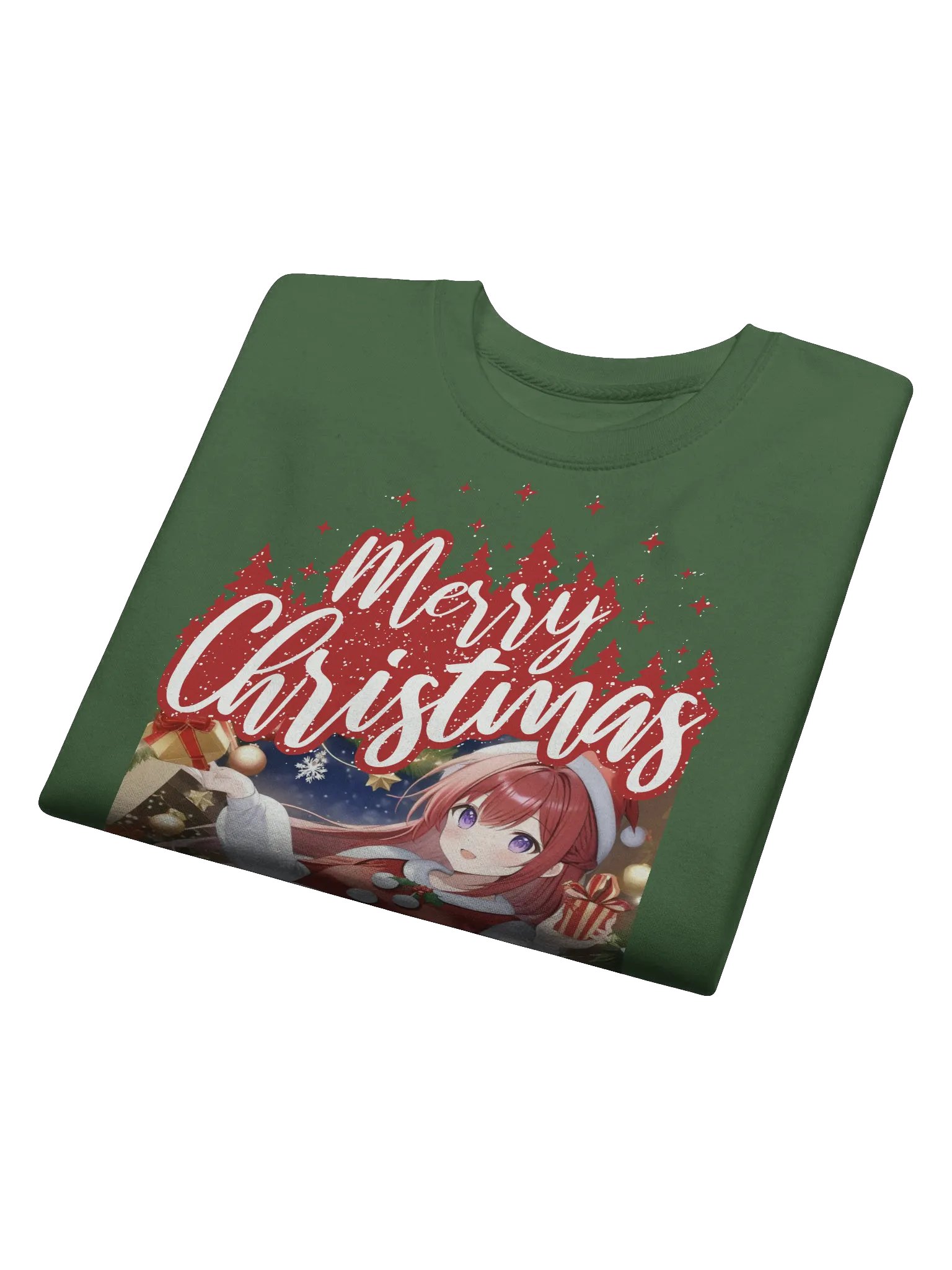 Festive Anime Christmas Sweatshirt product image (12)