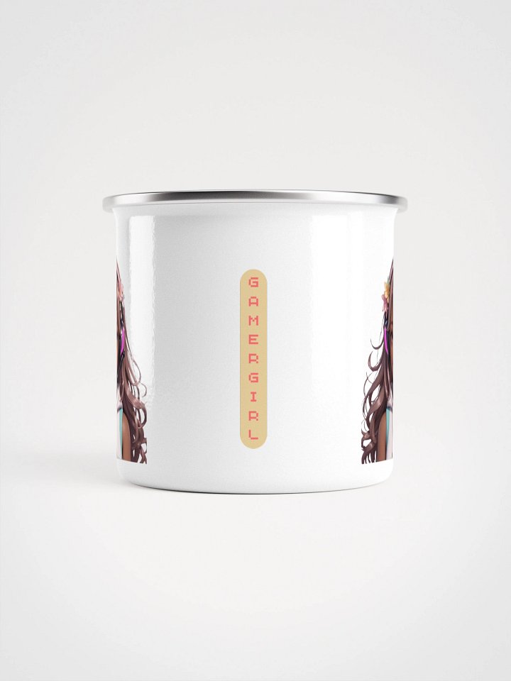 "Gamer Girl" Enamel Mug product image (2)