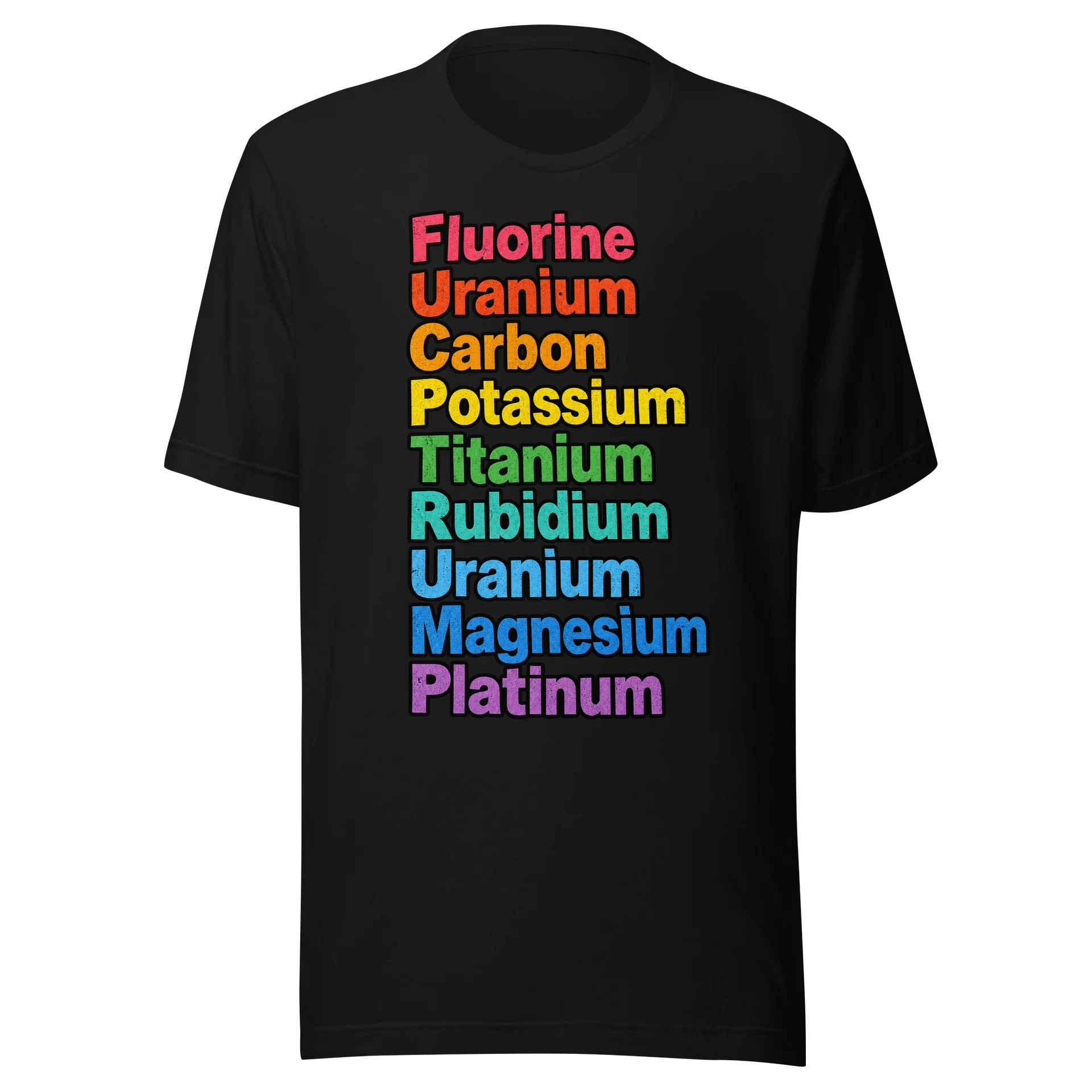 Elemental Pride Typography T-Shirt product image (1)