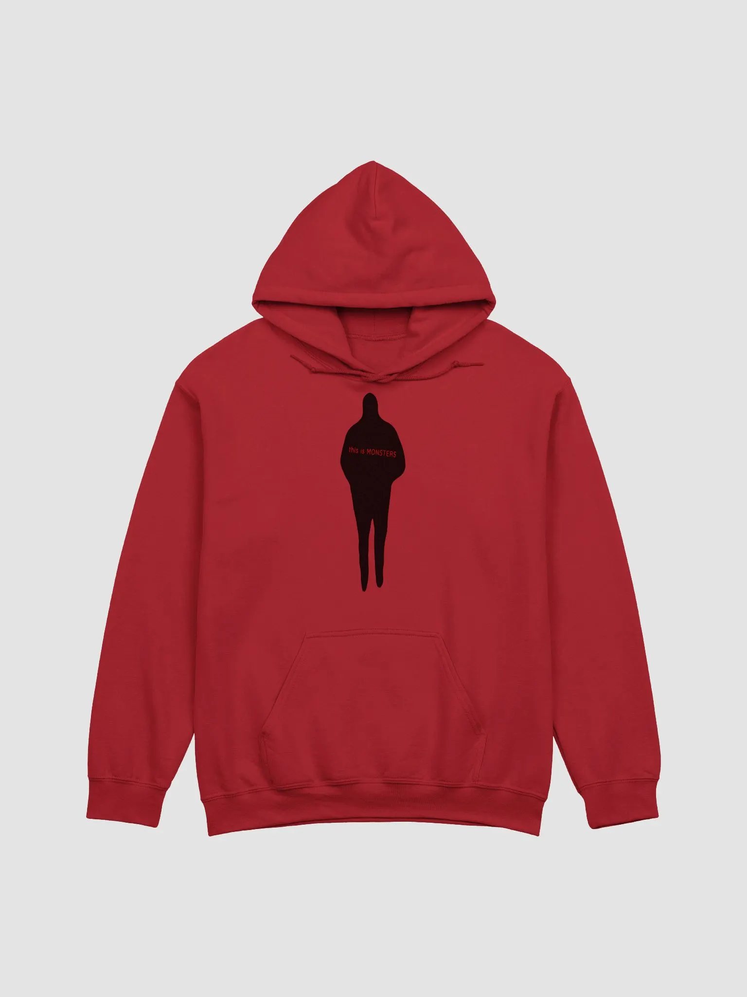 Monster Man Red Hoodie product image (1)