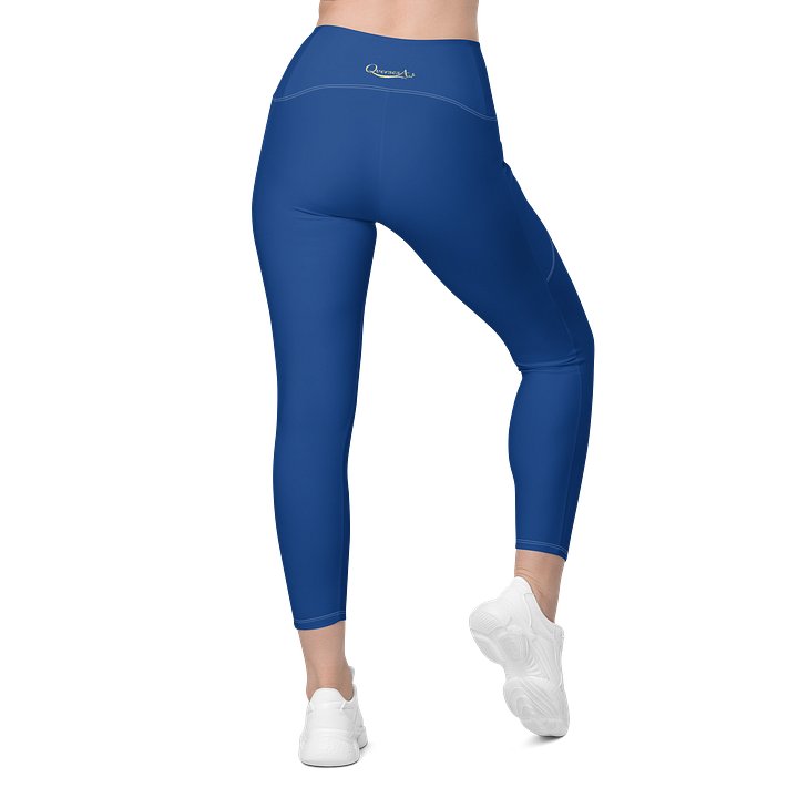 Blue Leggings with Pockets product image (2)