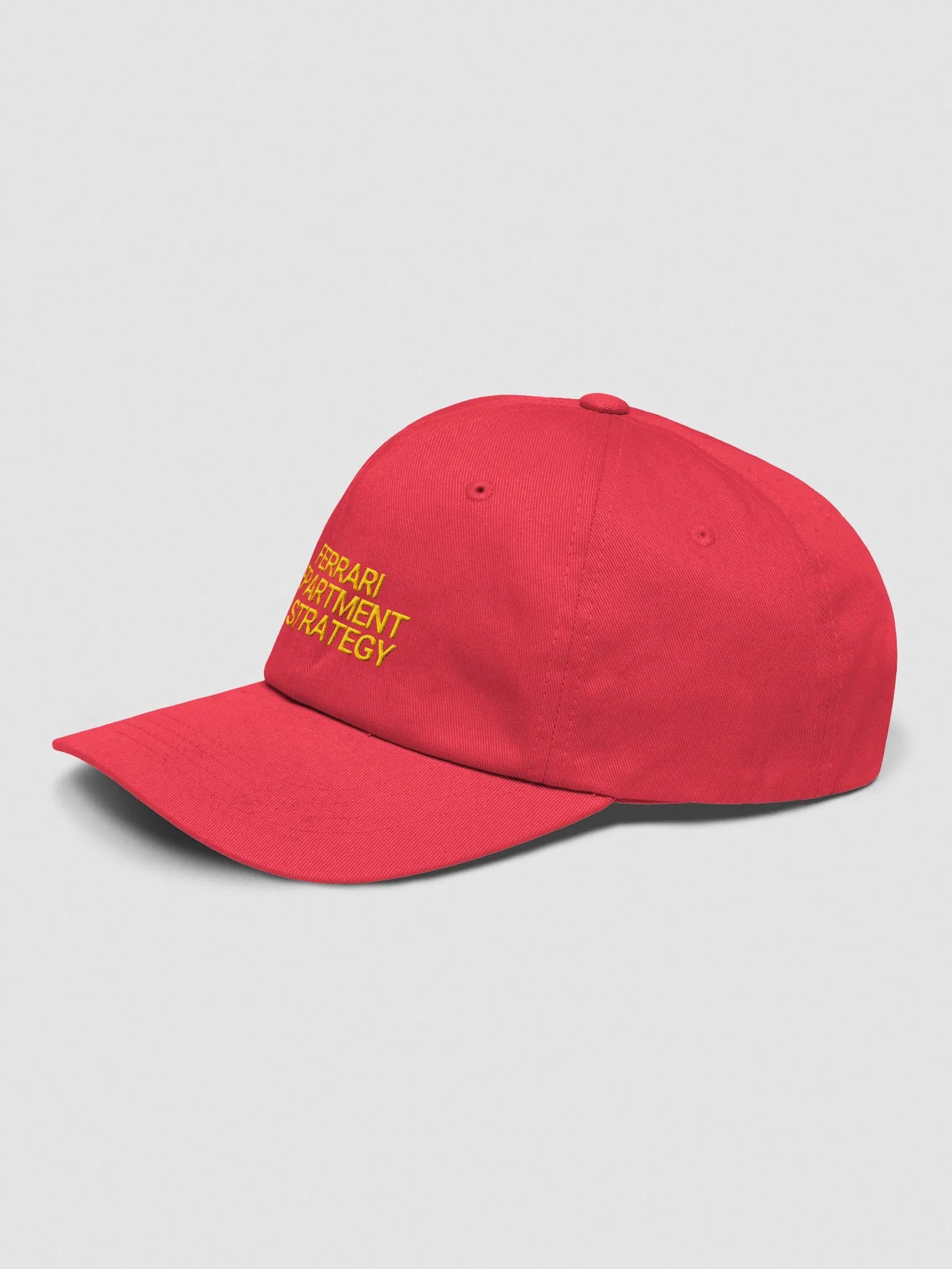 ferrari department of strategy cap / hat - 100% cotton product image (6)