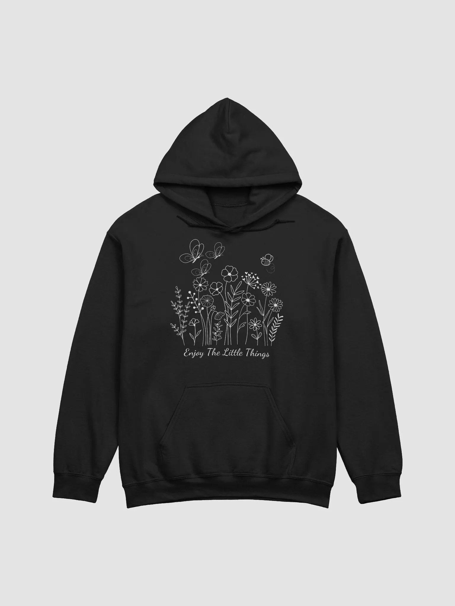 Enjoy The Little Things Floral Classic Hoodie product image (6)