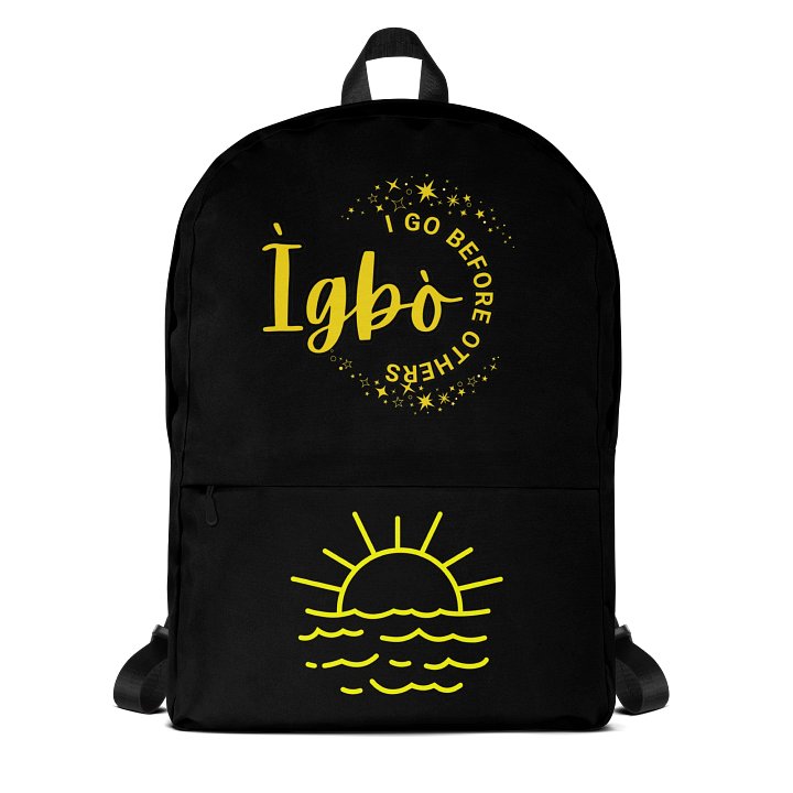 IGBO Backpack product image (1)