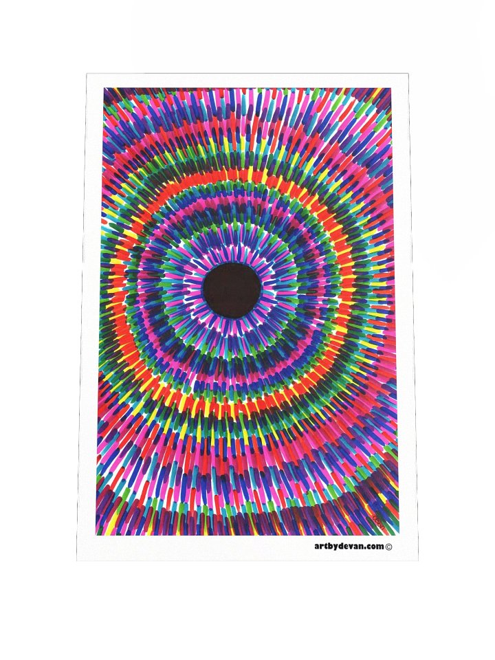 Art Print: Tie Dye product image (1)