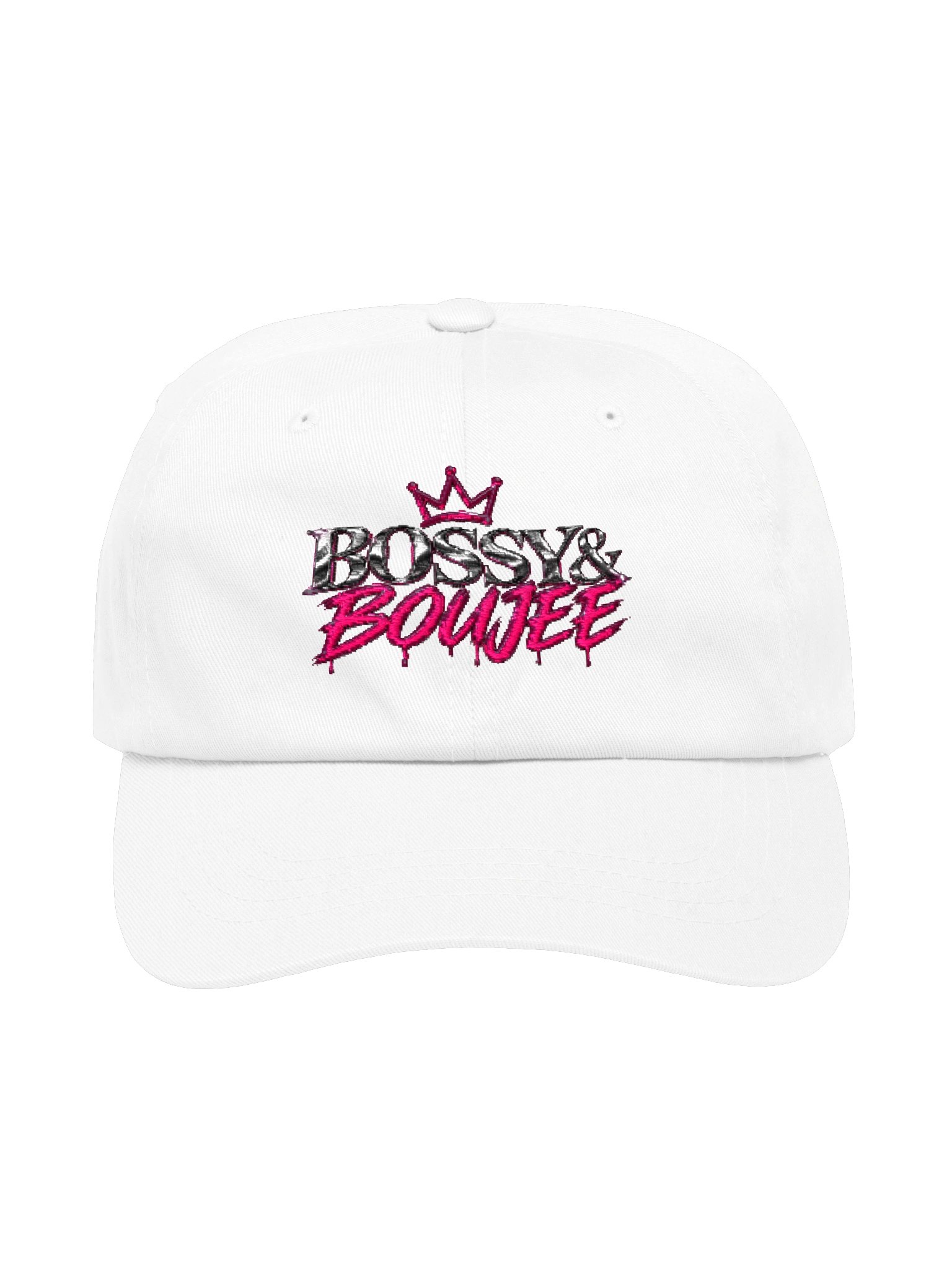 Bossy & Boujee Crown Dad Hat product image (1)
