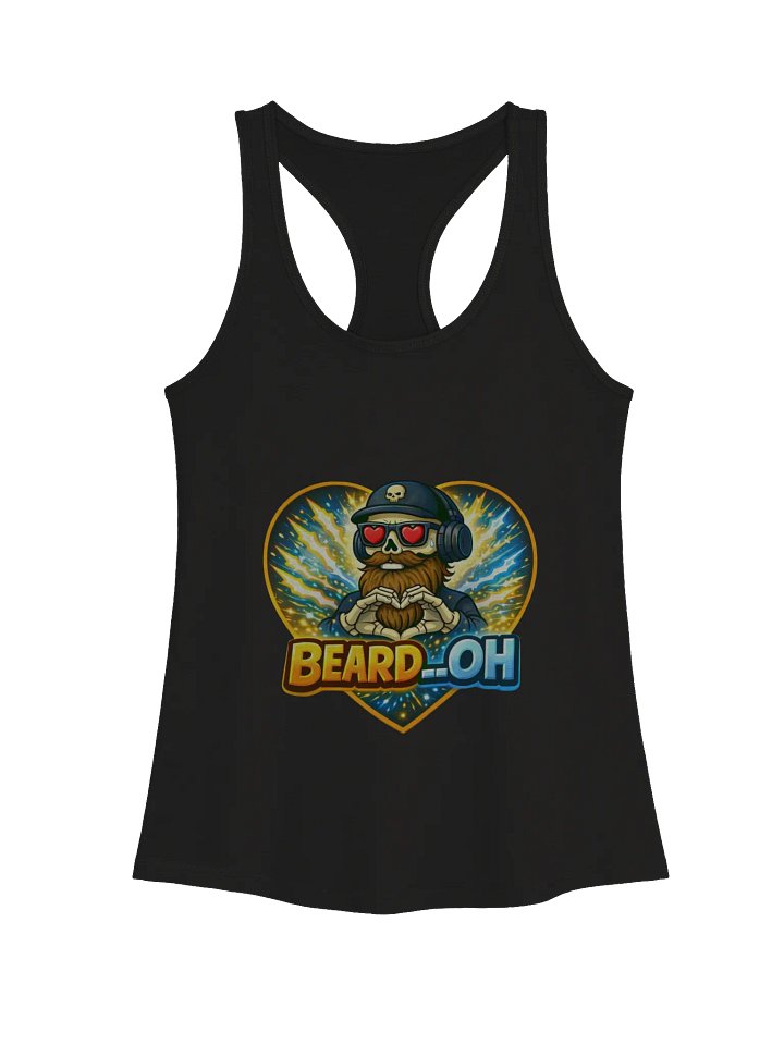 Beard__Oh Racerback Tank Top product image (1)