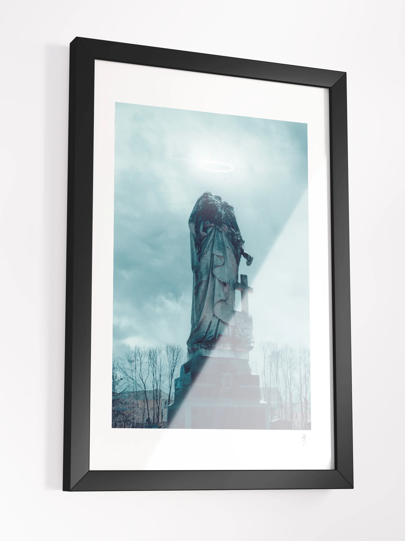 "Headstone" - Framed Print product image (2)