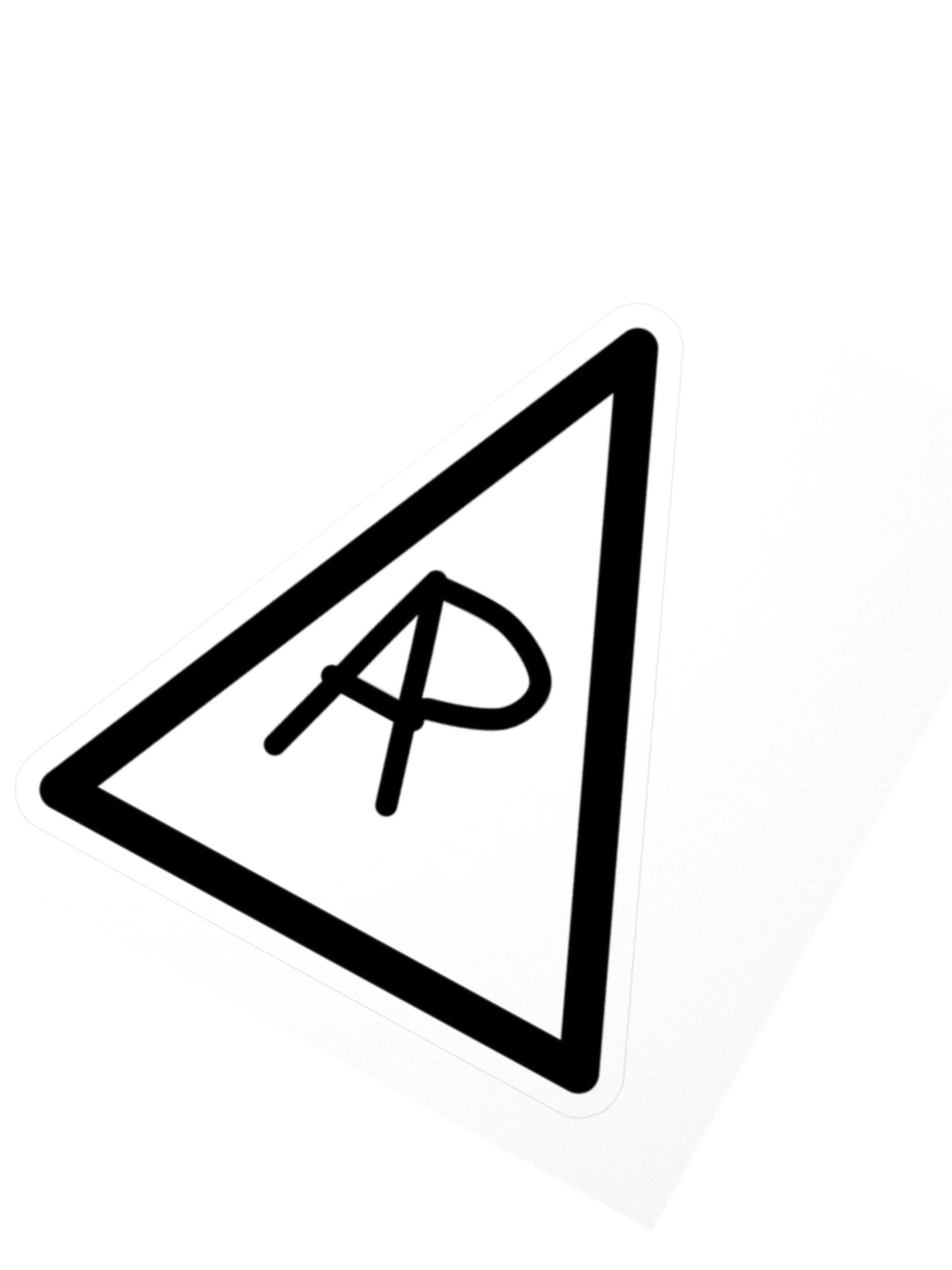 AP Triangle — Transfer Sticker product image (2)