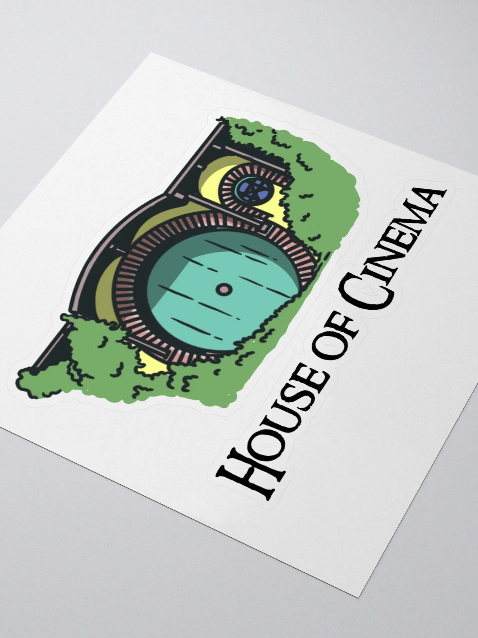 Hobbit Hole of Cinema Sticker product image (7)