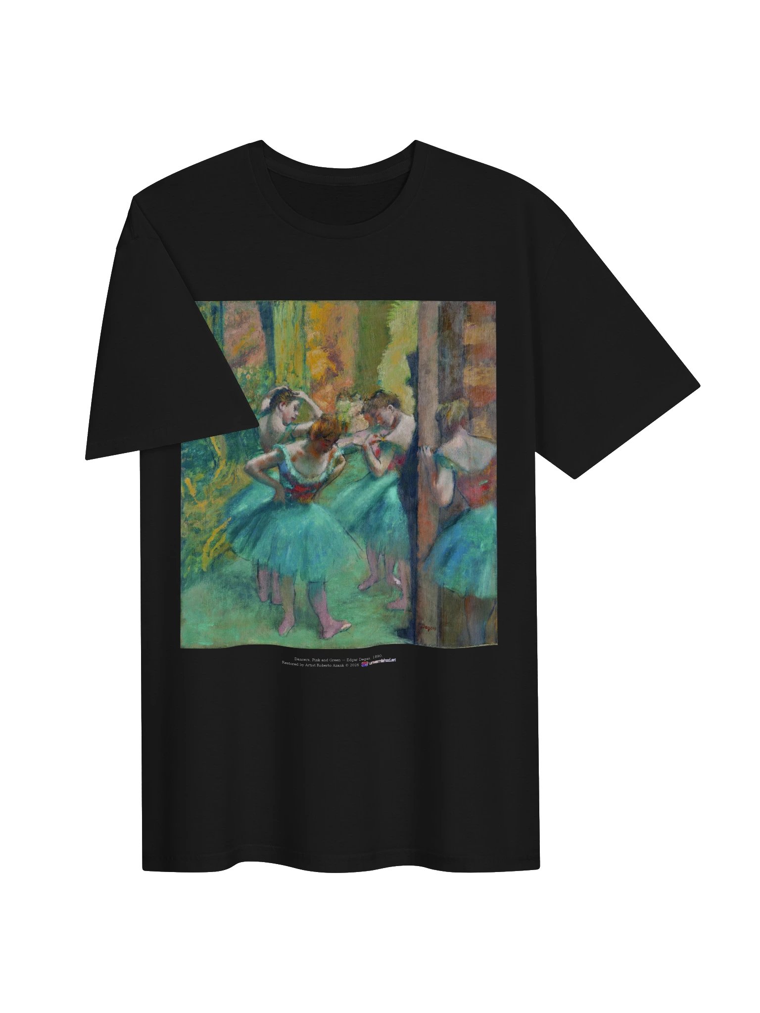 Dancers, Pink and Green — T-Shirt product image (3)
