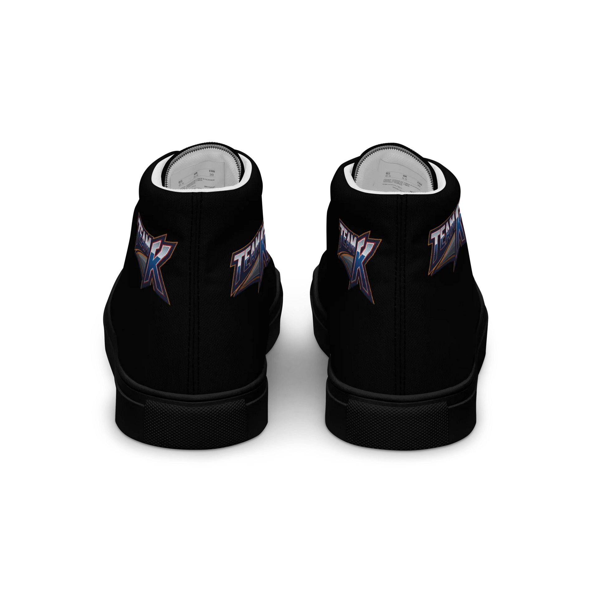 Team K (V-2) Women's High Top Canvas Shoes product image (4)