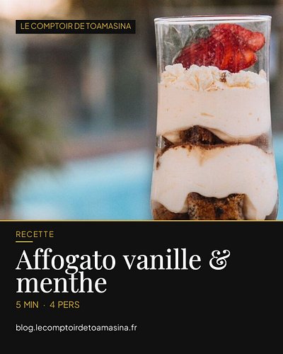 ☕ Un café brûlant versé sur une glace vanille bien froide : voici l'affogato, le dessert-minute le plus élégant à l'italienne...