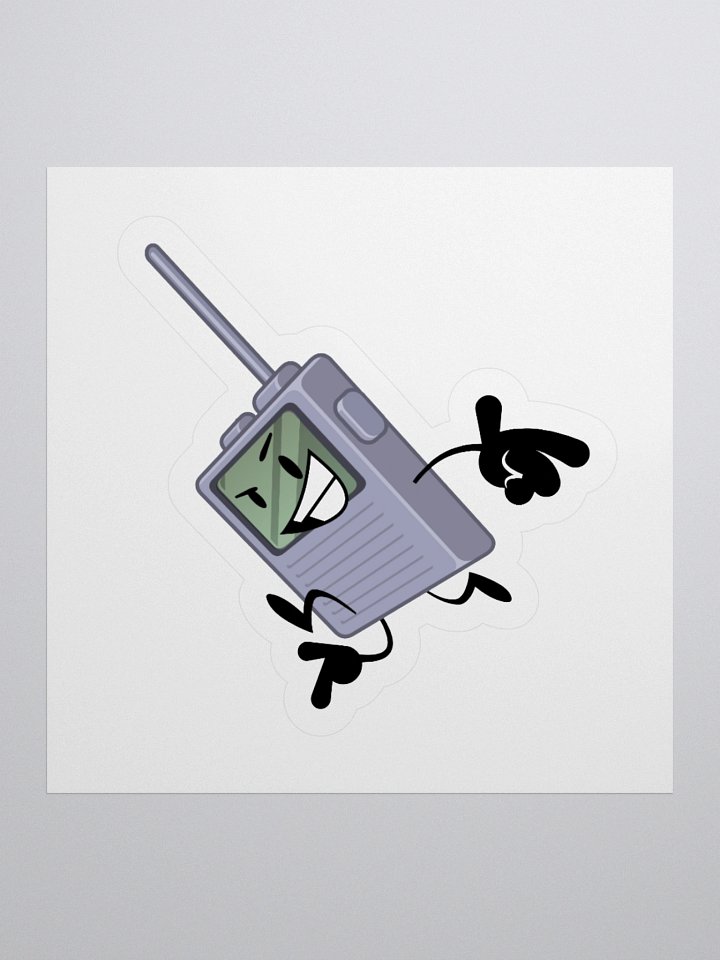 Walkie's Cool pose STICKER product image (1)
