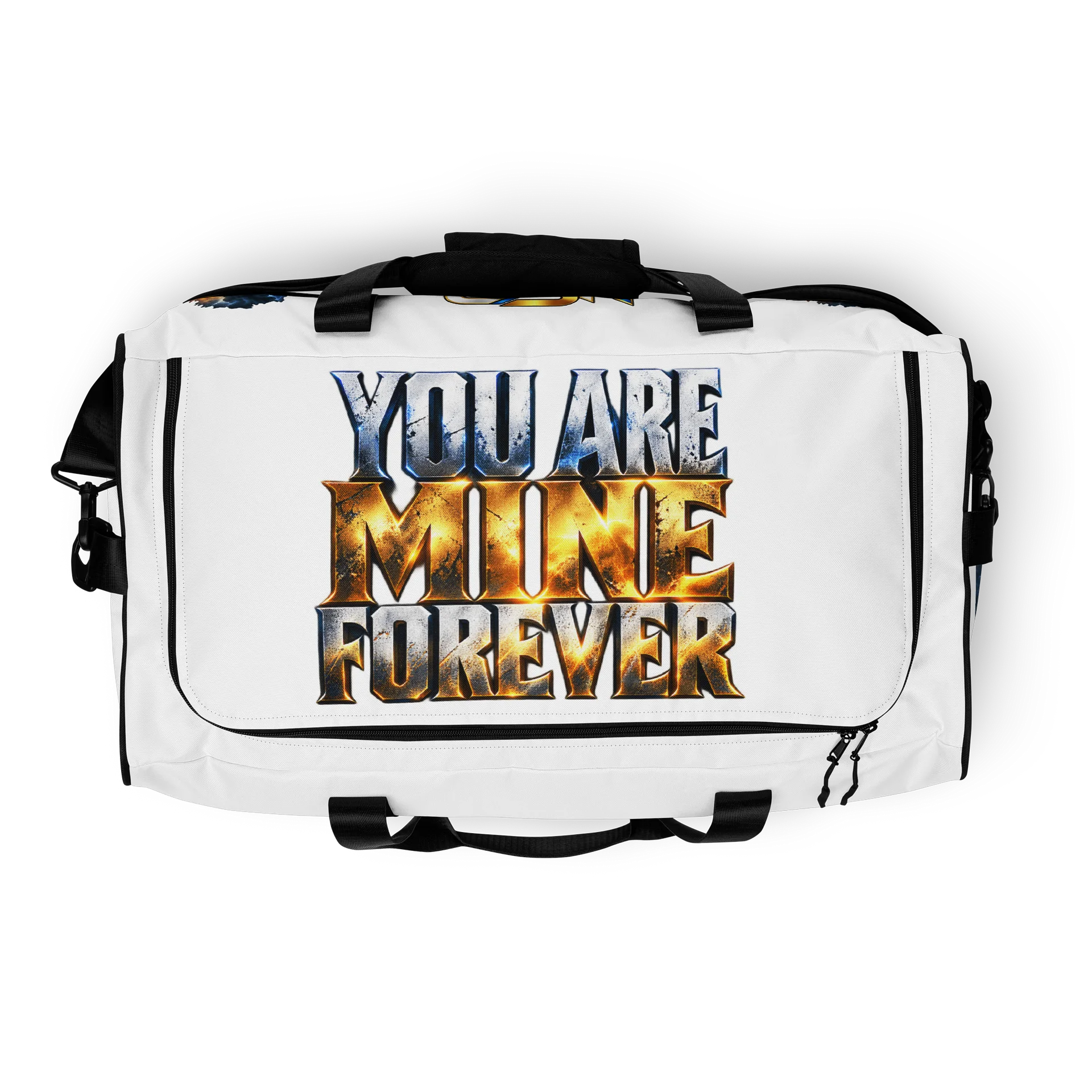 You Are Mine Forever—Hyper Sync Beats Premium All-Over Print Duffle Bag product image (8)