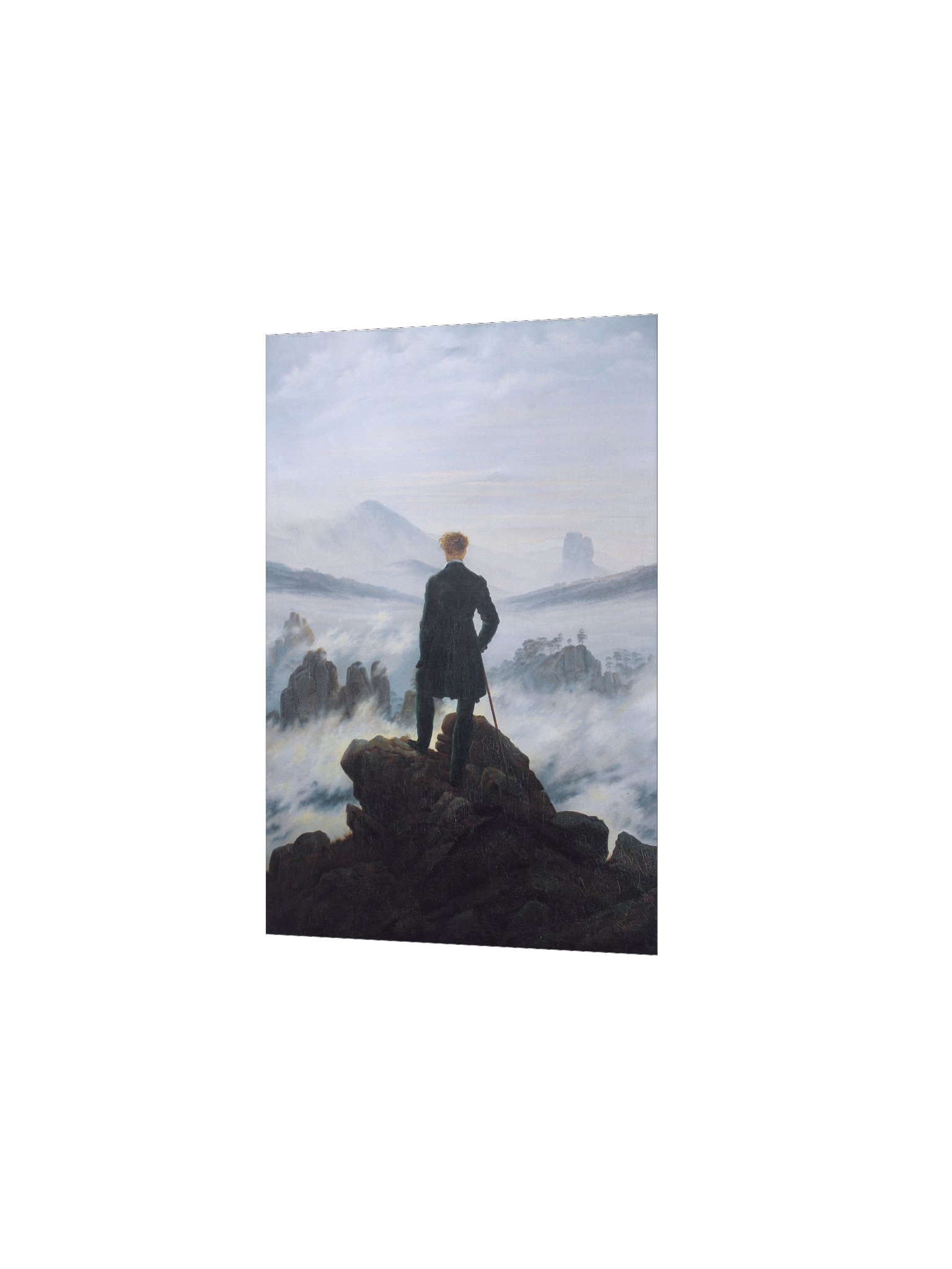Wanderer above the Sea of Fog-Matte Print product image (2)