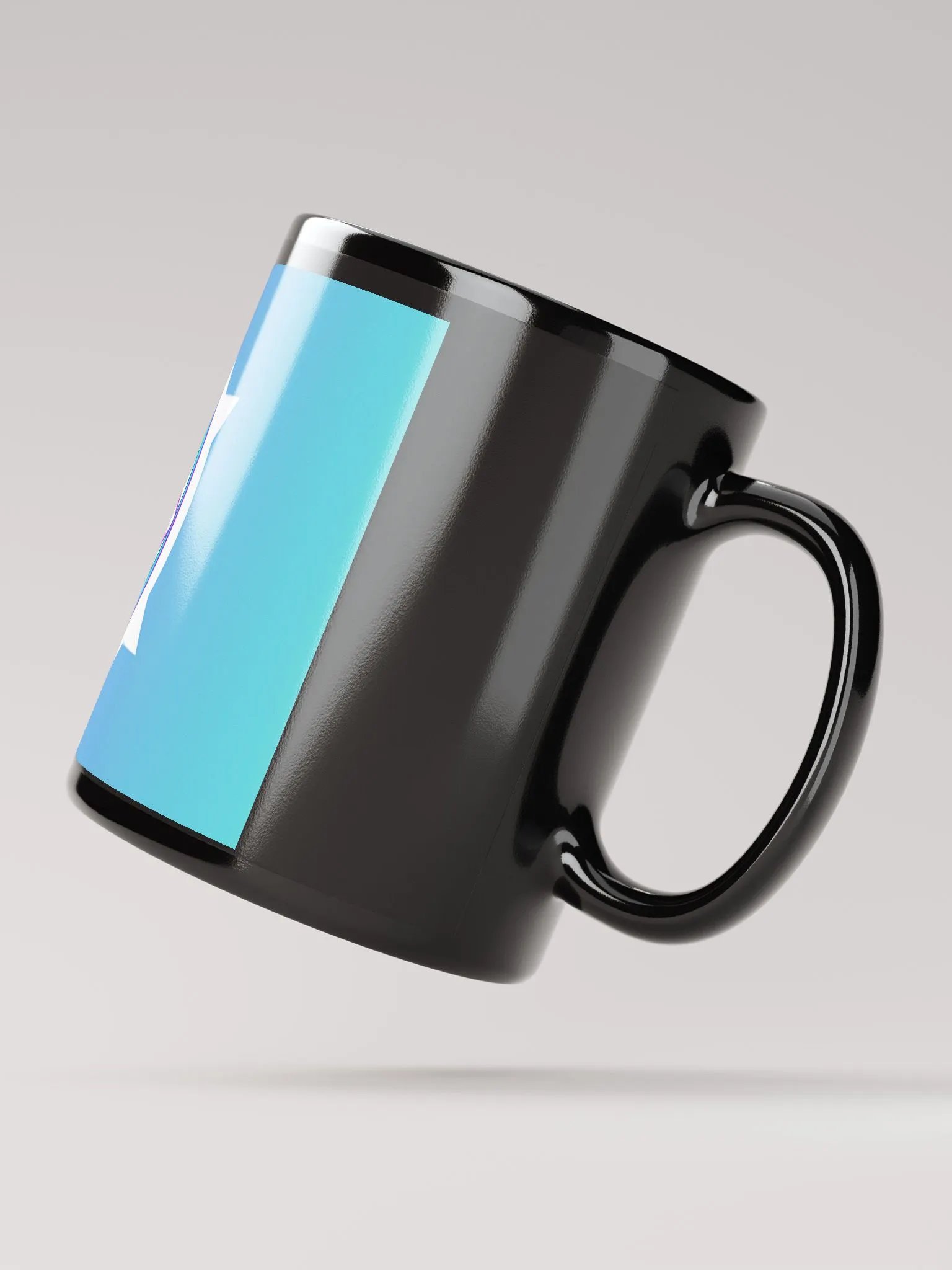 Lights Black Coffee Mug product image (2)