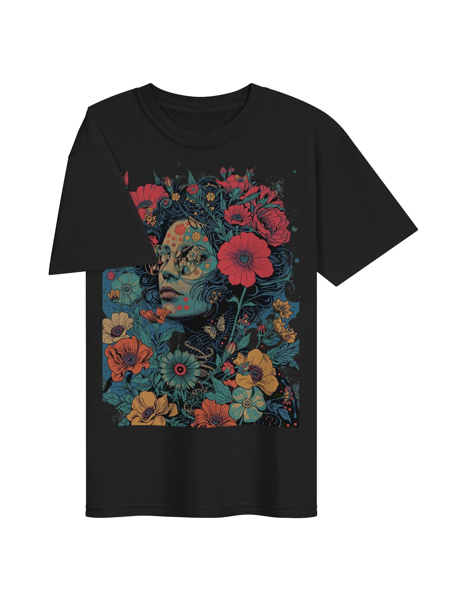 Floral Gaze Heavyweight Tee product image (6)