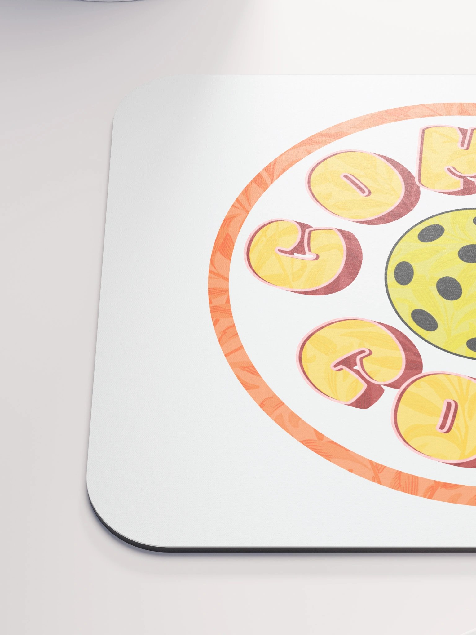 Comfy Cozy Pickleball Circle Vibes Mouse Pad product image (6)
