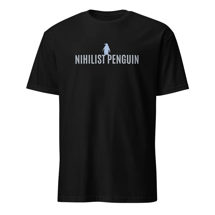 Nihilist Penguin Outline Tee product image (1)