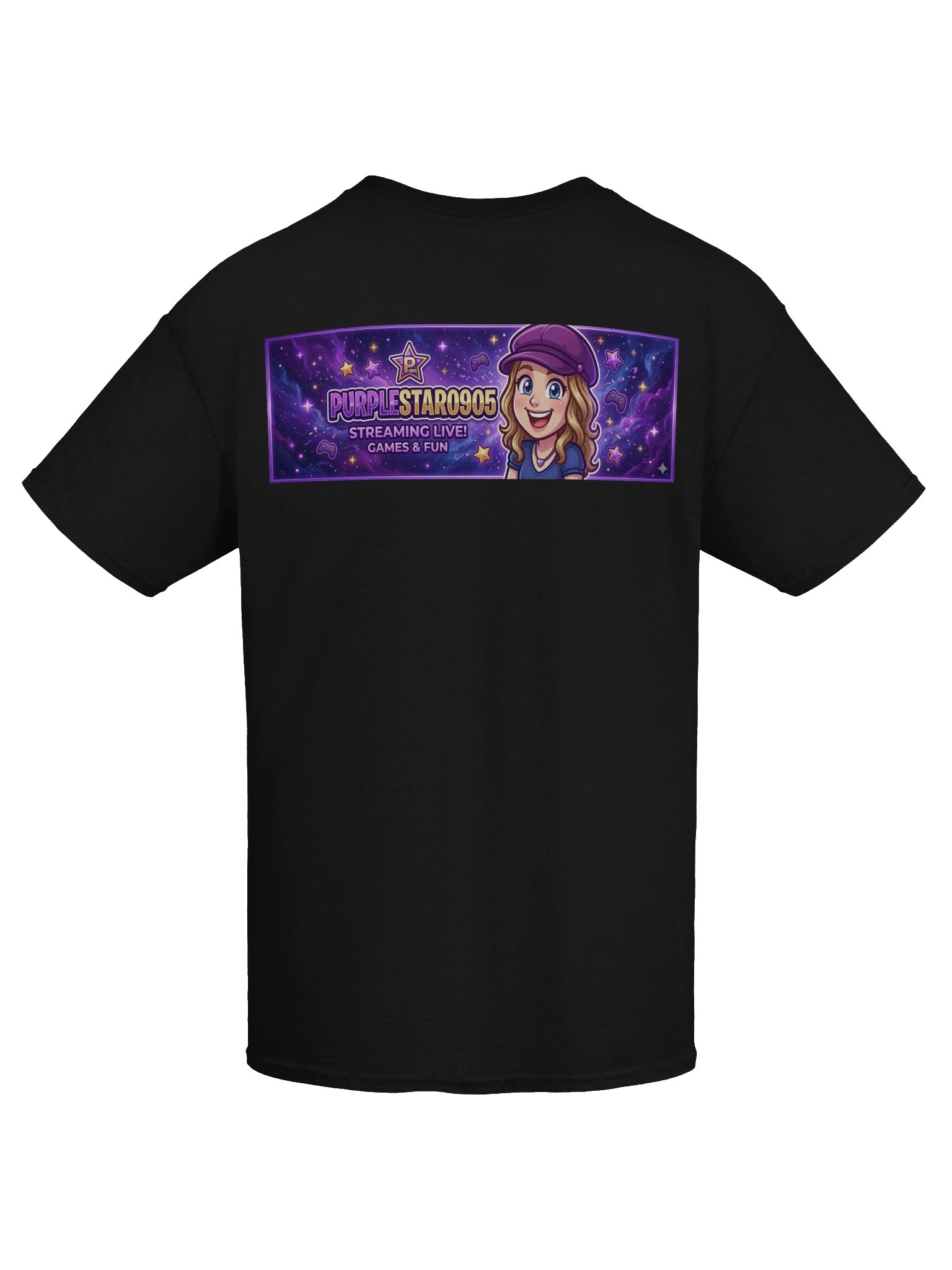 Smiley Purple Star Tee product image (7)