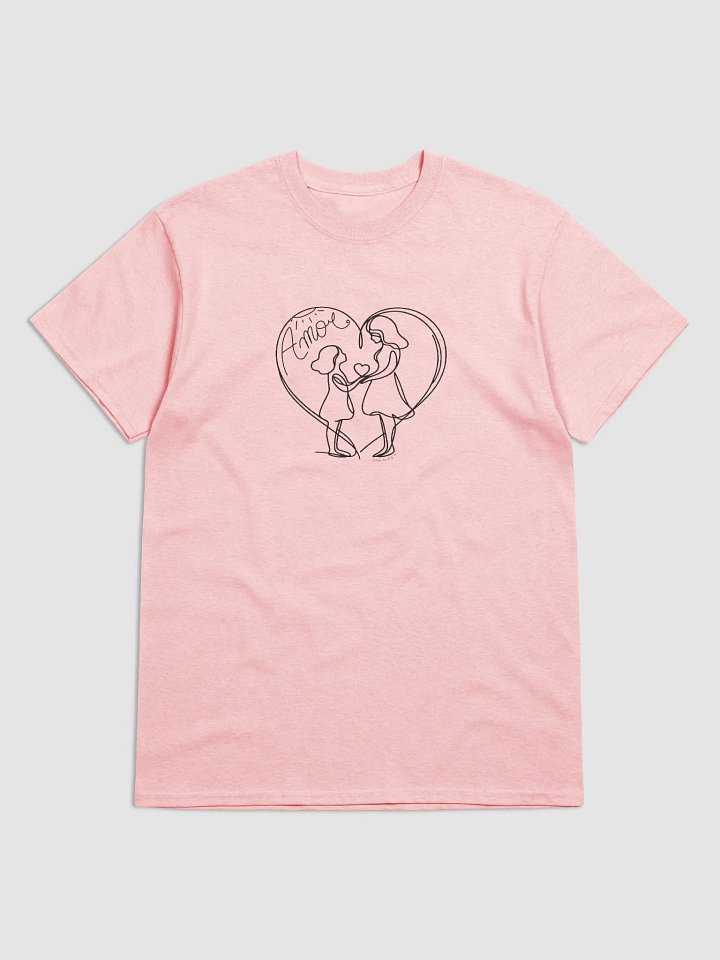 Amo Você - Camiseta de Malha Pesada Unissex Adulto - Fabi & Lelê product image (1)