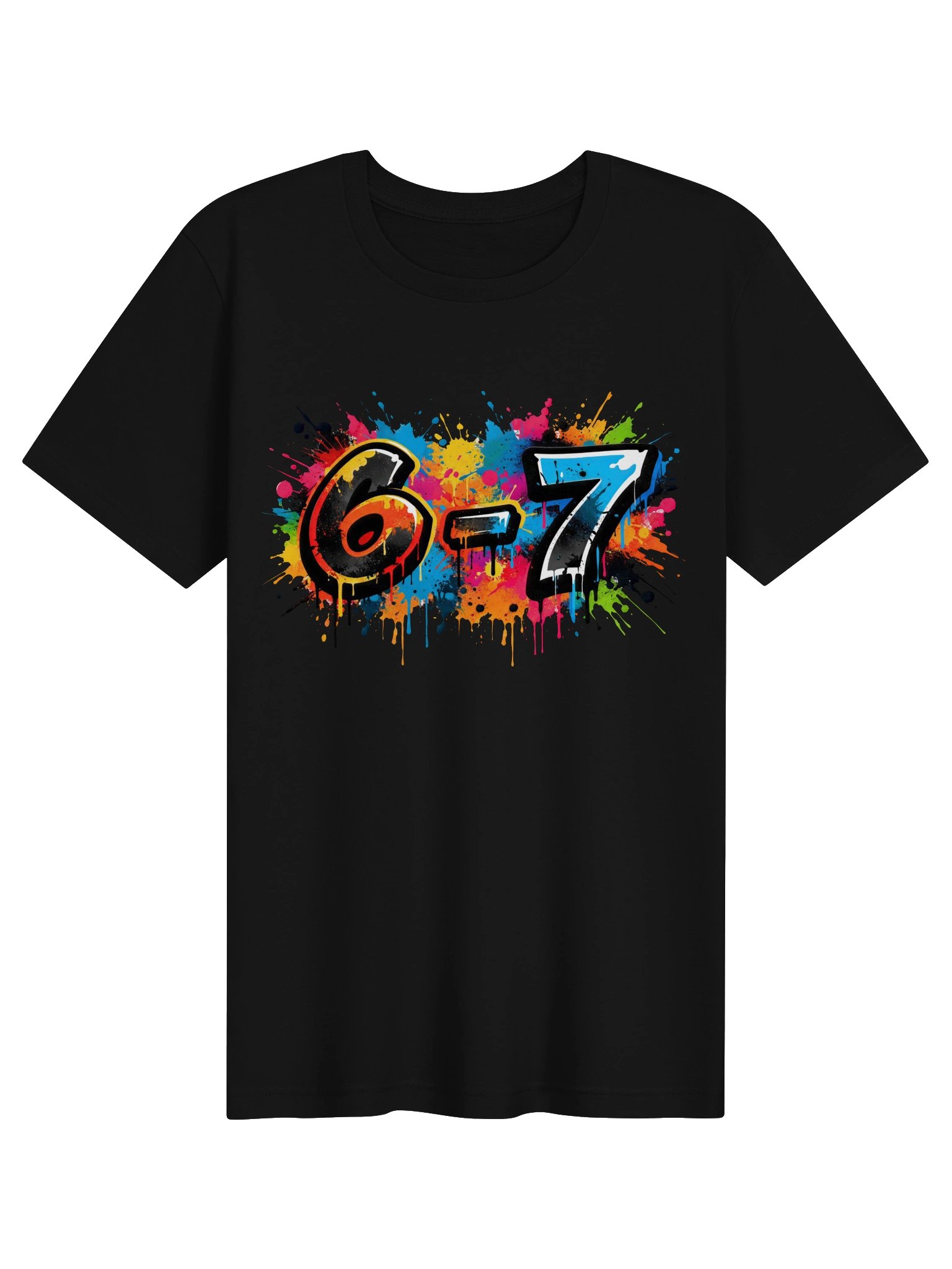 6-7 Graffiti Splash "whatever" Tee product image (6)
