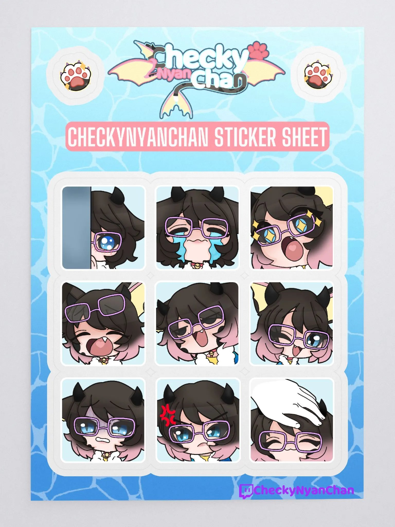 Emoting Sticker Sheet product image (4)