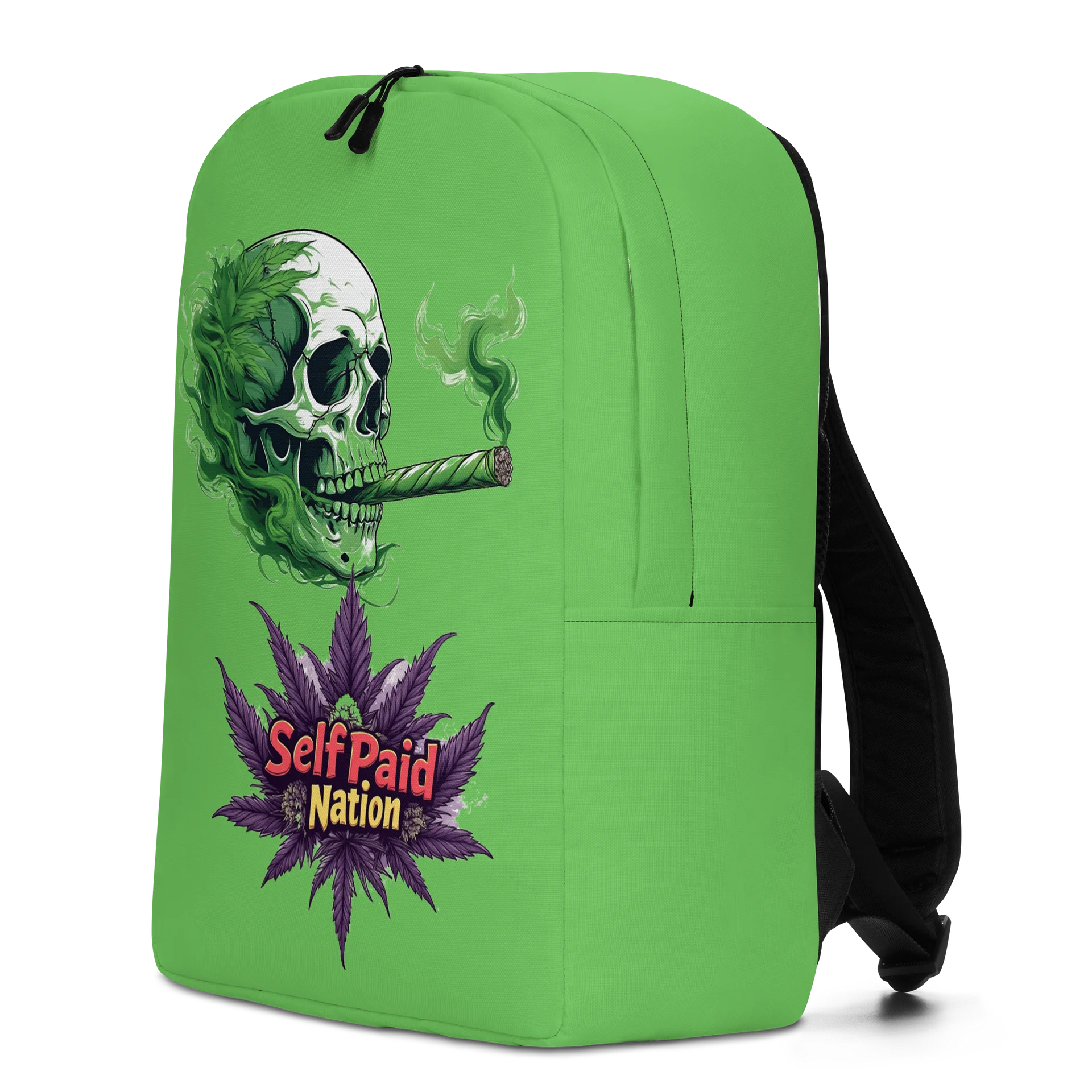 Smoky Skull All-Over Print Backpack product image (2)