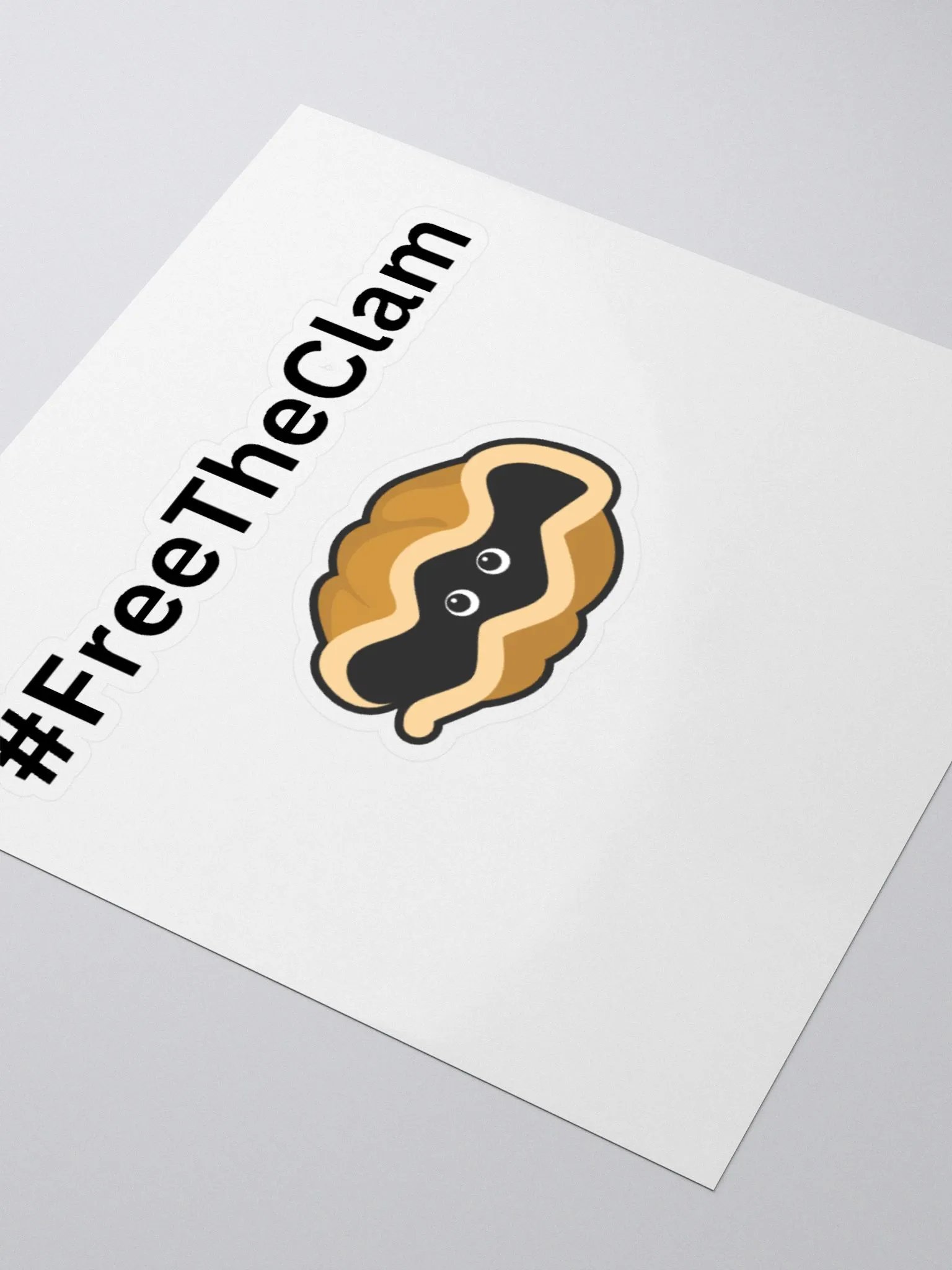 #FreeTheClam Sticker product image (9)