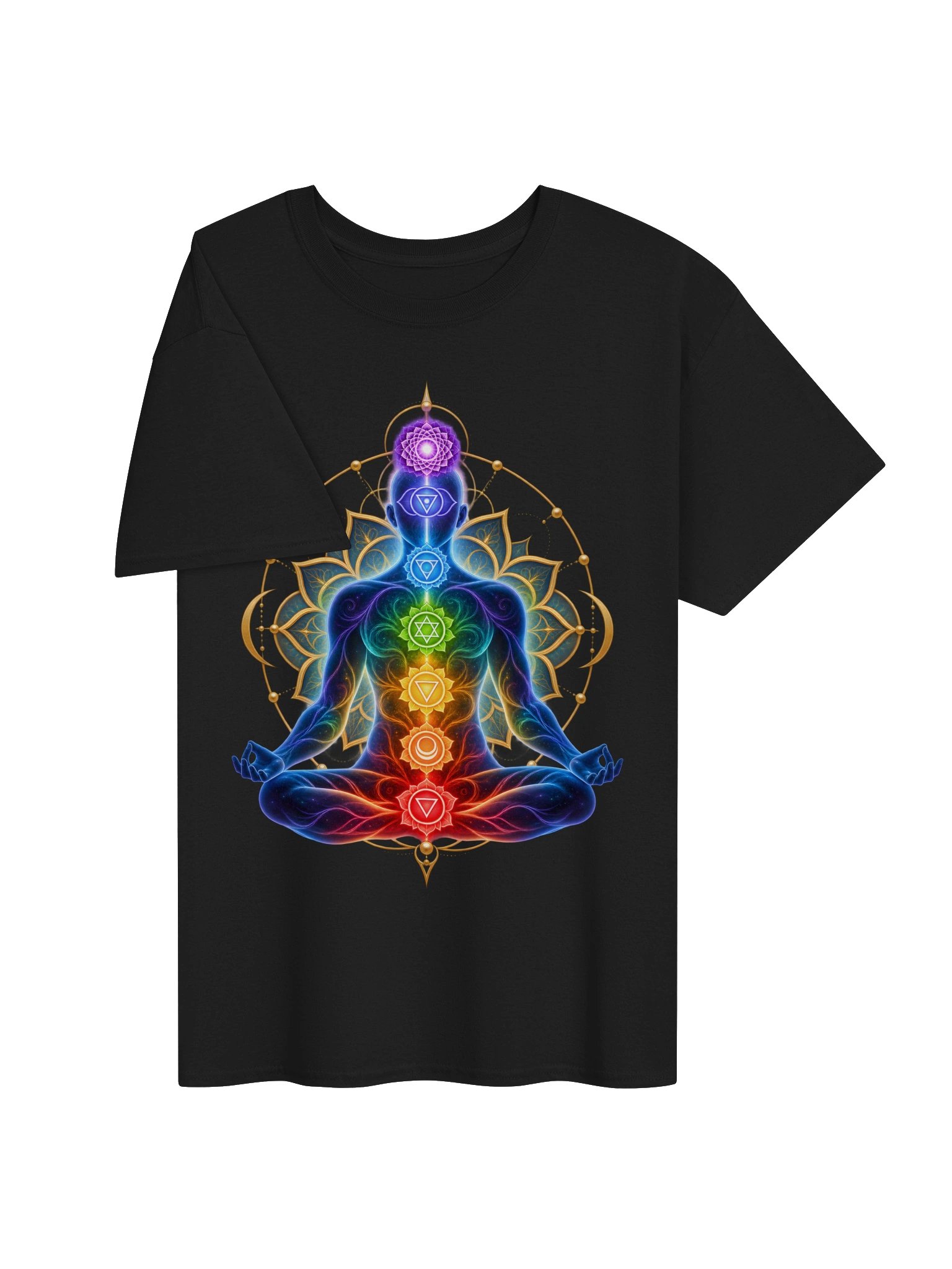 Chakra Map 1 - Unisex Gildan Heavyweight 100% Cotton T-Shirt product image (27)