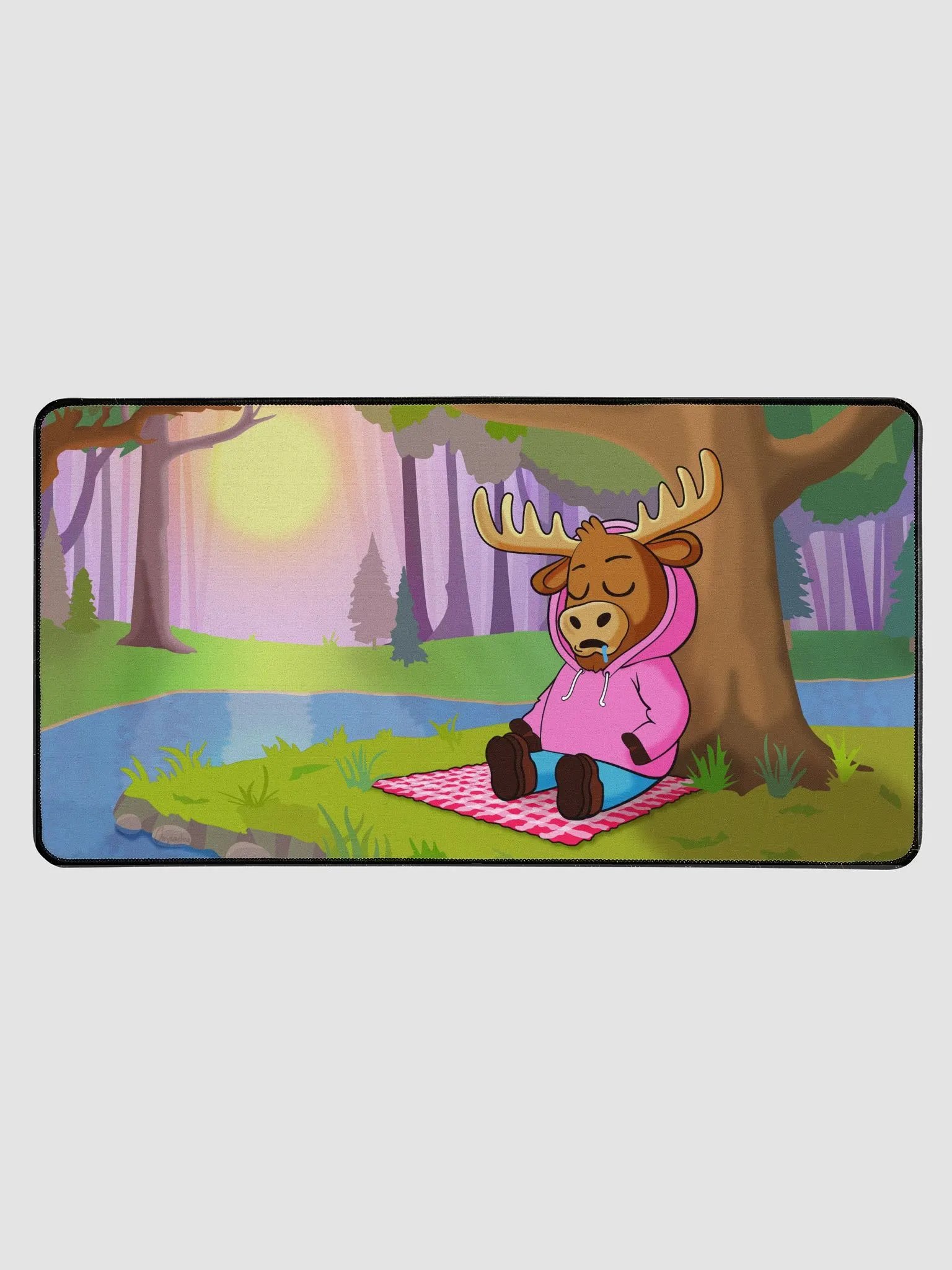 Sunset Snooze | Large Desk Mat product image (1)