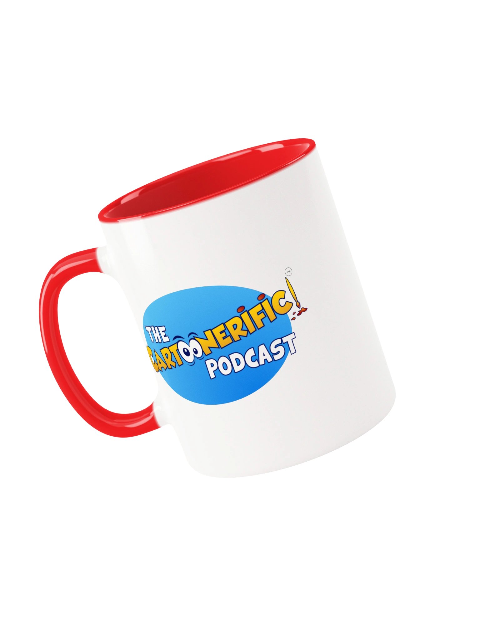 Cartoonerific Podcast Colorful Logo Mug product image (13)
