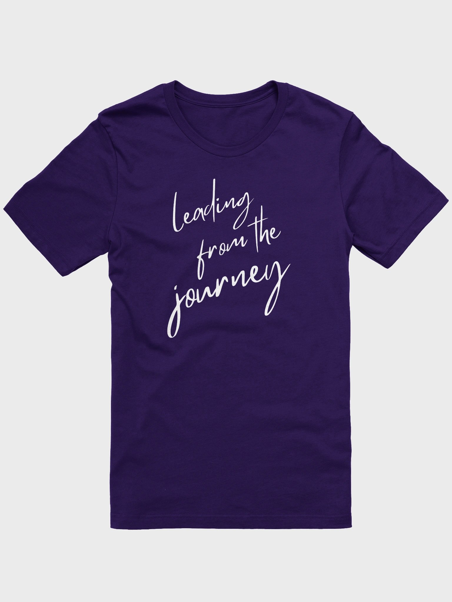 Camiseta "Leading from the journey" product image (1)