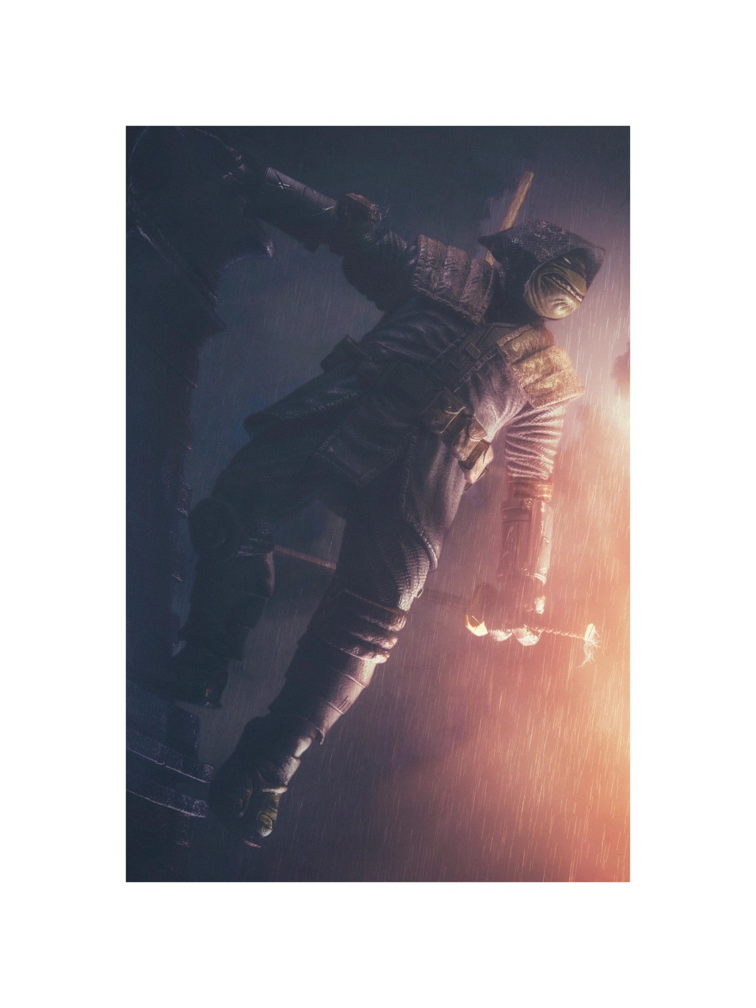 Ronin Reptile 12x18 Print product image (4)