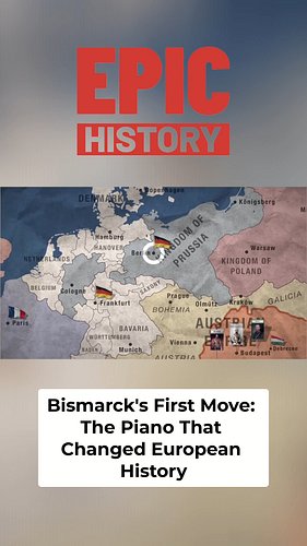 Bismarck answered the 1848 crisis by tapping a Prussian march on the piano

The king retook Berlin, dissolved the assembly, a...