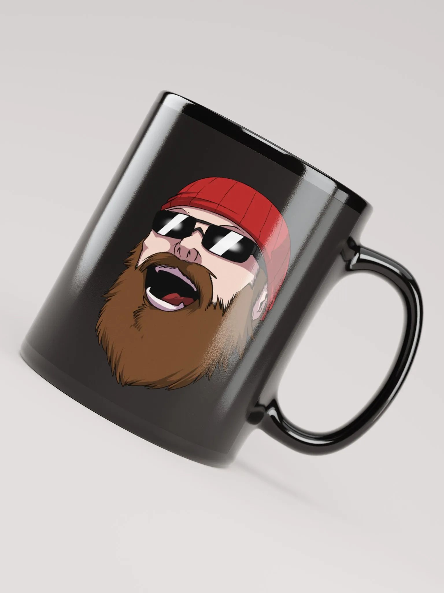 Just a regular black Mug with a logo product image (7)