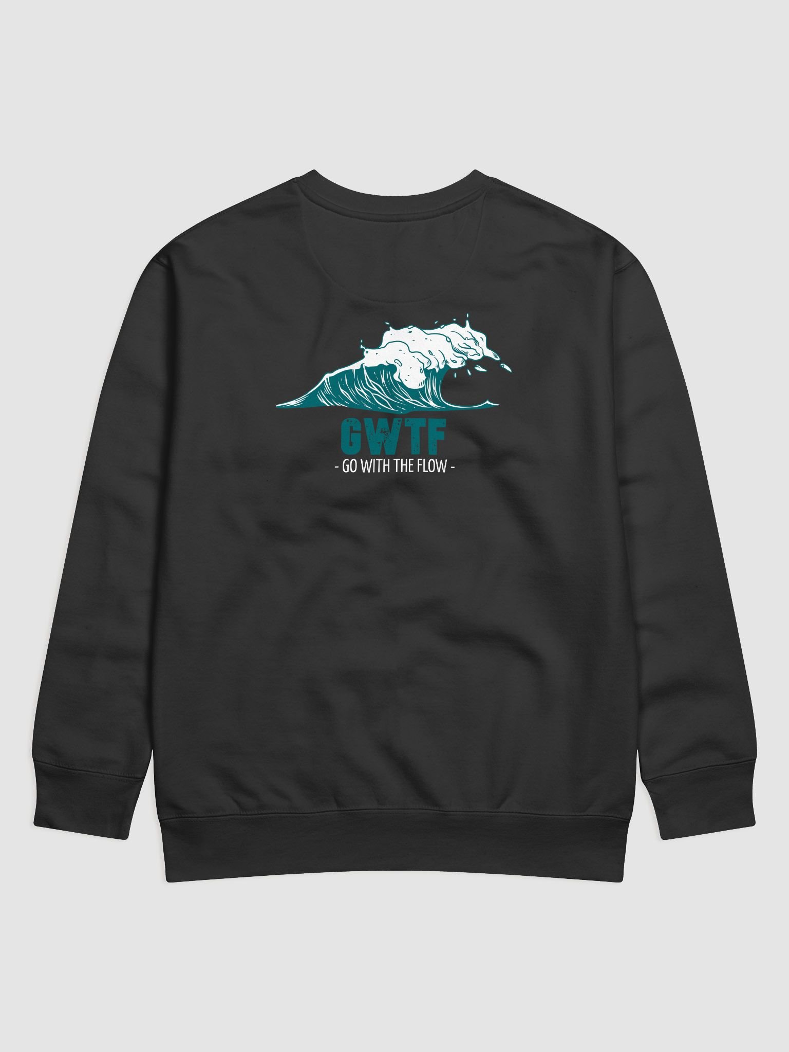 Wave Logo Cotton Sweatshirt product image (35)