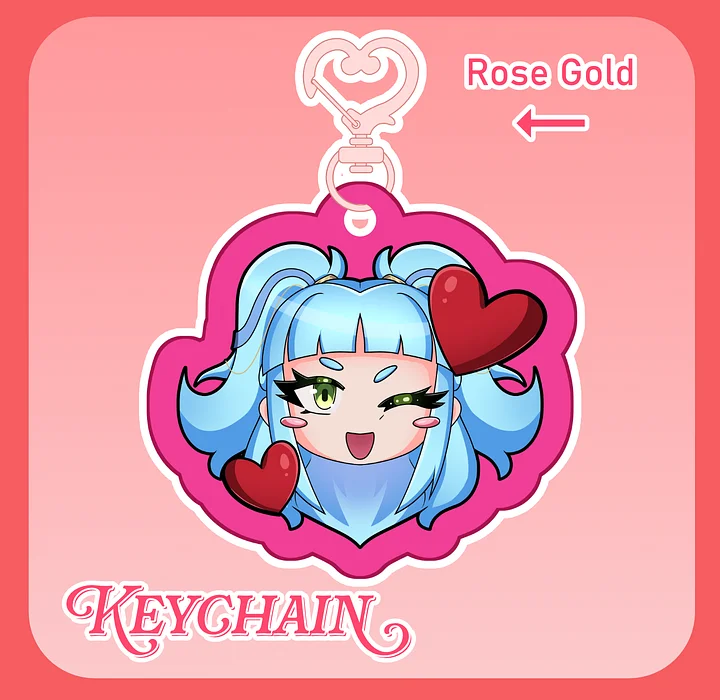 [PREORDER] Pink Valentine's Keychain - Seiso Ver [2025] product image (1)